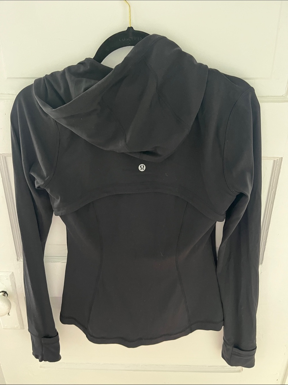 lululemon athletica Black Full-Zip Hooded Jacket - Picture 4 of 4